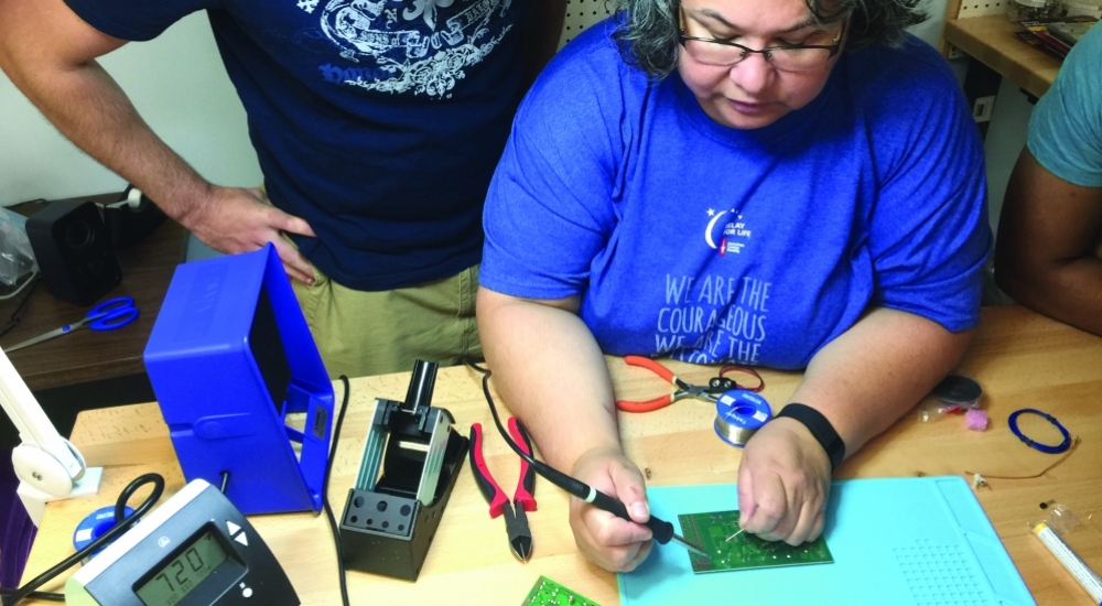 Students in the Syracuse Economic Opportunity Center’s ProTrain program gain hand-on experience. The program is offered through EOC’s Career and Technical Programs and was developed in partnership with Work Train.